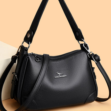 High-End Bags for Women, European and American Retro Printed Shoulder Crossbody Bags, Niche Mom Underarm Bags, Women's Bags, Small Bags Wholesale