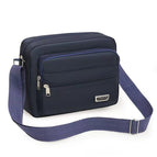 Dark blue + four zippers (horizontal style)