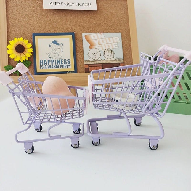 INS Iron Mini Trolley Storage Basket / Panier Rangement Fer Mini Chariot