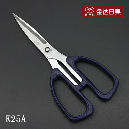 JINDA RIUS K24A Strong Scissors Thickened Blue Handle K25A Household Scissors K26A Large Office Scissors