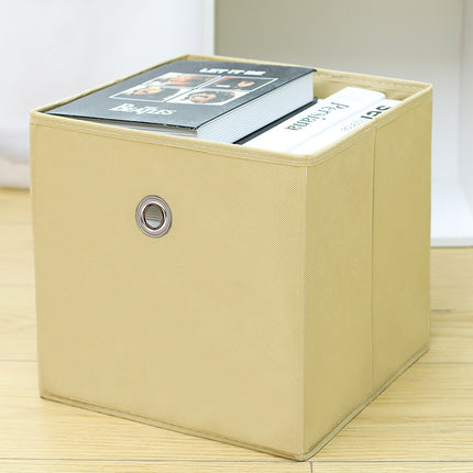 Amazon Coverless Storage Box Fabric Storage Box Foldable Large Clothes Organiser Toy Storage Box Cross Border