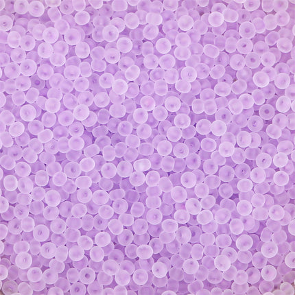 High quality domestic transparent frosted rice beads loose beads handmade DIY bracelet necklace accessories material factory direct sales