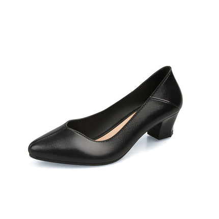 Fashion Women's Sandals Outer Wear Business White Collar Casual All-match Pointed Executive Women's Shoes Cross-border Business Wedge Shoes