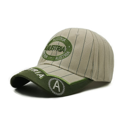 Men's baseball cap 3D embroidered peaked cap hat female outdoor sun hat sun protection hat Amazon cross-border hot sale