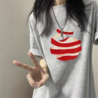 Light gray (peeled apple in the middle) / S (recommended to wear 37.5-50kg)