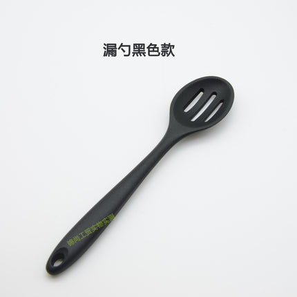 Food Grade Silicone Spoon, Kidsren's Safety Table Spoon, High Temperature Resistant Non-Stick Pan, Student Spoon, Baby Food Supplement Mixing Spoon