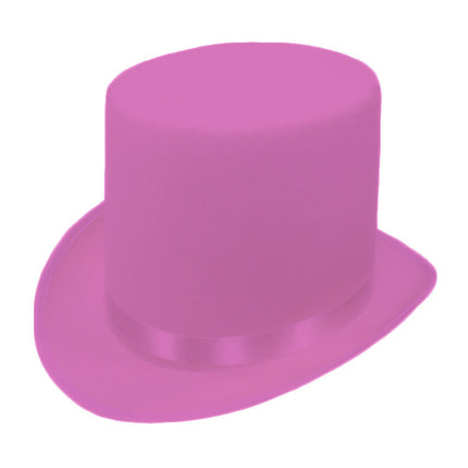 British Retro Gentleman Hat Black High Top Jazz Hat Stage Magic Hat Kidsren's Performance Hat Fashion High Top Hat