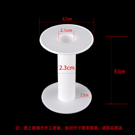 Manufacturer Supplies Plastic Reel Winding Shaft, Round Line Reel, I-Shaped Wheel, Large Quantity Discount, Plastic Fishing Reel Wholesale