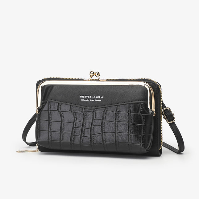 2023 New Mobile Phone Wallet Women's Card Holder All-In-One Casual Fashion Shoulder Crossbody Bag Multifunctional Coin Purse