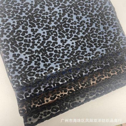 Wholesale PU flocking garment leather leopard print banma print rhombus grid stripe men's and women's children's clothing luggage packaging fabric