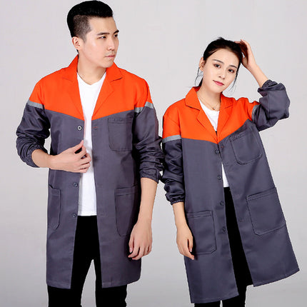 Dirty-Resistant Coat, Coveralls, Work Clothes, Men's Wear-Resistant Factory Clothes, Workshop Handling Logistics Work Clothes, Auto Repair Clothes, Work Clothes, Labor Insurance Clothes