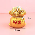 Golden Good Luck Bag