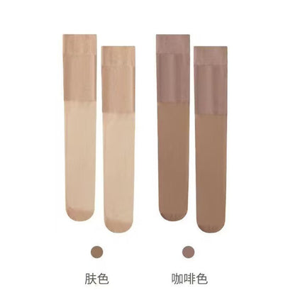 Silk Stockings Women's Knee Socks Summer Long Tube Thin Air-conditioning Socks High Elastic Anti-hook Silk No-curling Knee Socks