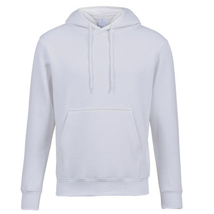 330g Heavy Cvc Fleece-Lined European Size Hooded Pullover Flap Pocket Pants Sweatshirt for Adults and Men with Customizable Printing New Style