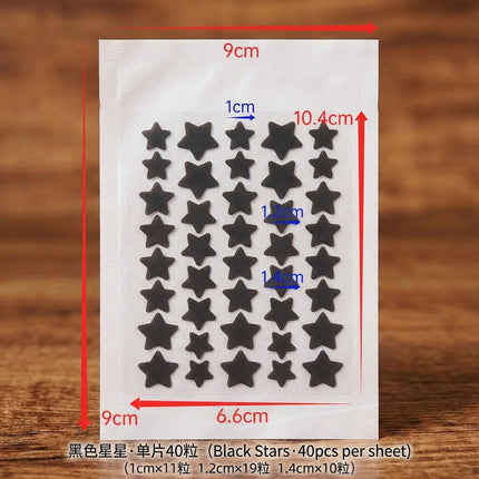 New Colored Student Cute Colloidal Dopamine Mask Acne Removal Anti-Acne Day and Night Fading Double-Effect Acne Patch Acne Patch