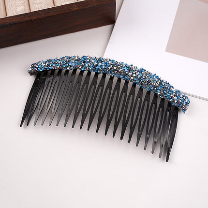 Hair Clips for Women, Clips for Tidying up Stray Hair at the Back of the Head, Insert Combs, Bangs Hairpins, Hair Accessories, Headbands, Rhinestone Rows, Non-Damaging to Hair