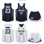 Syu-324 sapphire blue and white (double-sided jersey, reversible) / M