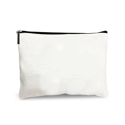 Blank cotton and linen pencil case personalized storage bag linen sublimation ladies cosmetic bag gift bag blank
