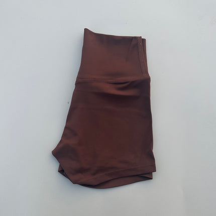 Dopamine Color Yoga Shorts Tight-Fitting High-Elastic Breathable Nude Sports Three-Point Bottoming Shorts Safety Pants