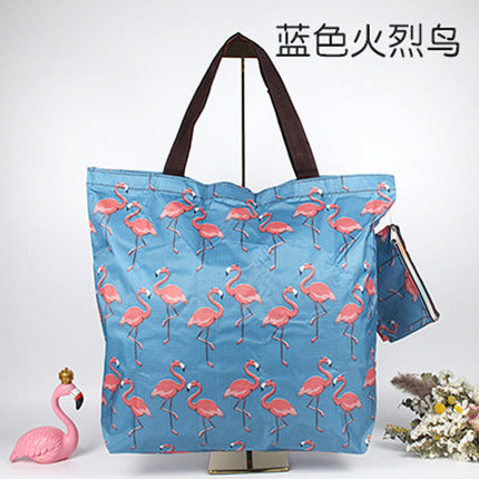 Water-Repellent Oxford Cloth Shopping Bag Foldableable Environmentally Friendly Bag Large Capacity Supermarket Grocery Shopping Bag Satchel Bag Handbag