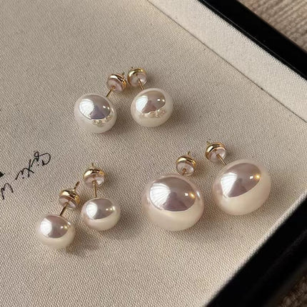 New 925 Silver Needle White Pearl Women Earrings Elegant Tassel Light Luxury Fashion High-end Exquisite Earrings Wholesale