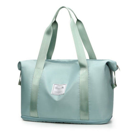 Travel Bag Women's Dry and Wet Separate Sports Shoulder Bag Foldable Storage Bag Gym Bag Men's Waterproof Luggage Bag