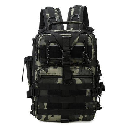 Amazon Large Capacity Tactical Backpack Multifunctional Men's Waterproof Crossbody Bag Outdoor Travel Backpack Wholesale
