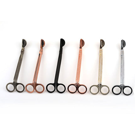 Candle Shear Candle Extinguisher Stainless Steel Thickened Semi-round Candle Wick Shear Candle Shear Candle Tool Ornaments Wholesale Factory