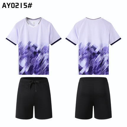 The new in stock high quality table tennis badminton clothing volleyball clothing multi-functional training clothing outdoor leisure.