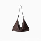 Double-eared hobo-leather-brown [ready in stock] / Ordinary outfit
