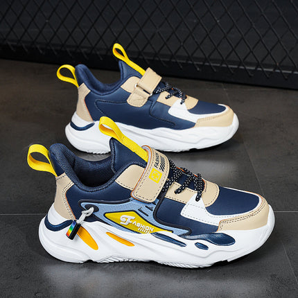 Boys' Casual Sports Shoes Summer 2026 New Non-Slip Breathable Children's Dad Shoes for Older Kids Running Shoes