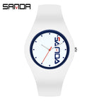 6076 white and blue vertical mark