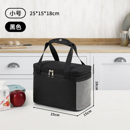 Portable Lunch Box Lunch Bag for Office Workers and Students to Bring Meals, Portable Large-Capacity Thermal Bag, Thickeneded Waterproof Aluminum Foil to Lock the Temperature