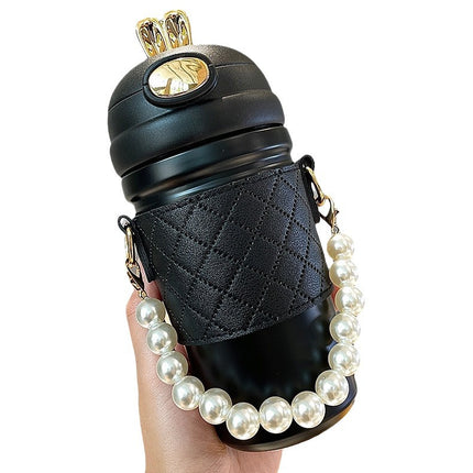 Goddess high-looking Chanel style fashion thermos cup cute new popular portable office coffee shop water Cup