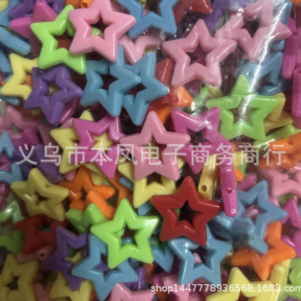solid color color beads diy bracelet string loose beads material children beaded handmade keychain jewelry accessories