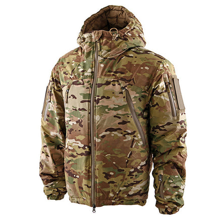2.0 Tactical Cotton Jacket for Men, Thickened Winter Cotton Coat, Polar Cold-Proof Jacket, Outdoor Multi-Functional Camouflage