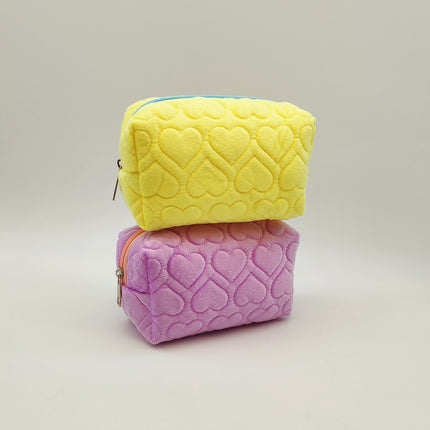 New Love Pillow Storage Bag Cosmetic Bag High-Looking Extra Large Capacity Student Storage Pen Bag Foreign Trade Wholesale