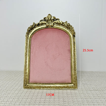 in stock new resin photo frame Nordic style cloth jewelry storage necklace earrings display stand shooting props wholesale