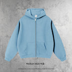 Sweatshirt-medium blue / S