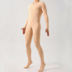 Skin color thick velvet one size fits all with feet 50-75kg / Regular style [no crotch opening] for men and women