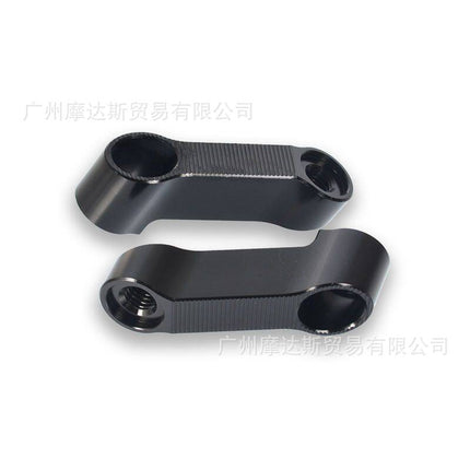 Motorcycle electric vehicle rearview mirror accessories modification forward transfer adapter extension base screw bracket widened bracket
