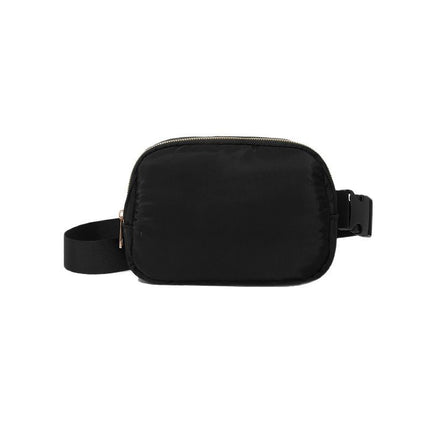 2023 new solid color waist bag ladies sports running mobile phone chest bag fashion outdoor new wallet a generation of hair