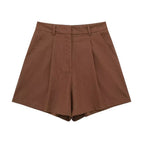 Brick red shorts / XS
