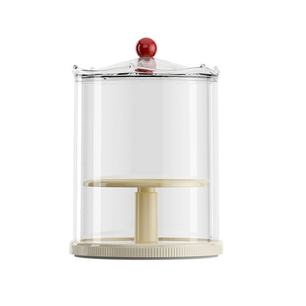 Household Blind Box Storage Display Rack Rotatable Lifting Bubble Mart Display Box Transparent Hand Dustproof Storage Box