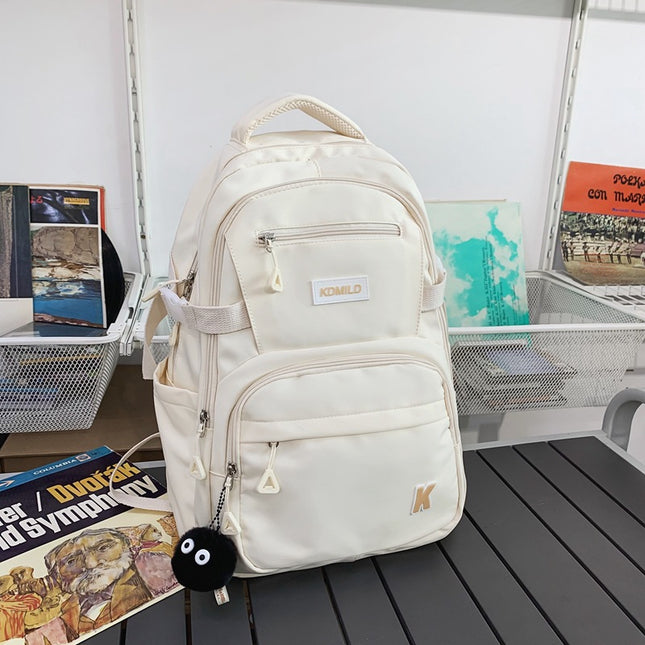 Backpack Large Capacity Female South Korea All-match High School Student College Student Schoolbag Mori Trendy Brand Junior High School Student Waterproof Backpack
