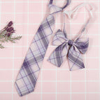 JK018 Mist (tie collar flower)
