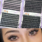 32 rows of dense DlY lashes 085