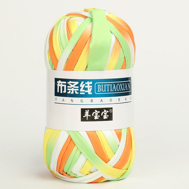 Hyuna woven bag coarse wool ball cloth thread acrylic transparent color diy material wool bag hand-woven