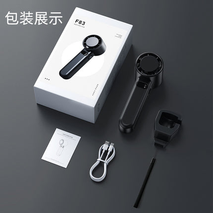Huaqiangbei 100-speed high-speed hand-held turbo fan portable mini refrigeration ice compress fan