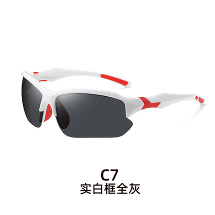 Foreign Trade Outdoor Sports Glasses, Men's Driving Sunglasses, Anti-Glare Sunglasses, Cross-Border Popular Anti-Uv Glasses